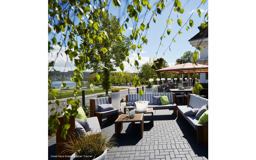 Terrasse Haus Griese