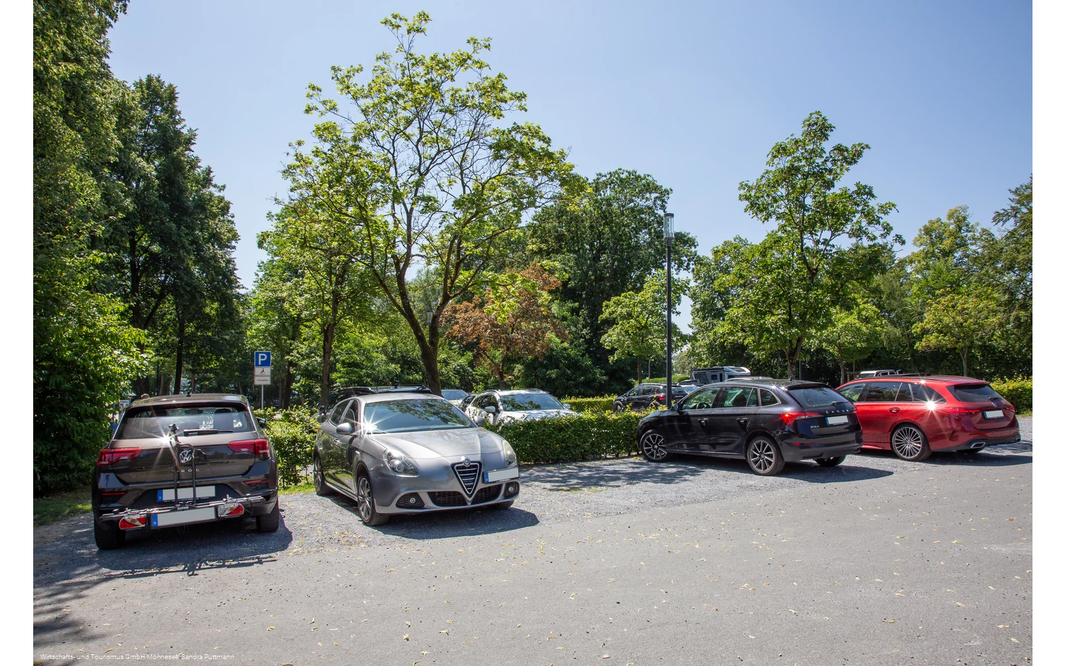 Platzhalter Parkplatz Möhnesee