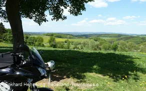Bilick in die sauerländer Landschaft