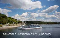 MS Möhnesee auf dem See