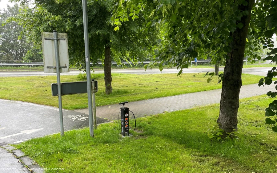 Reparaturstation Delecke Kreisverkehr 2