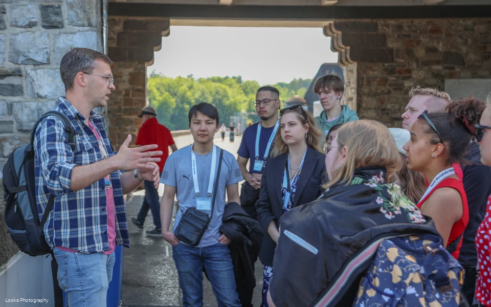 Gruppenführung Staumauer