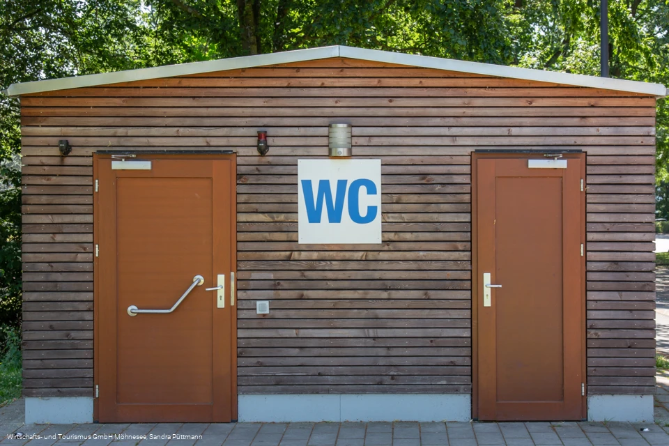 Platzhalter öffentliche Toiletten Möhnesee