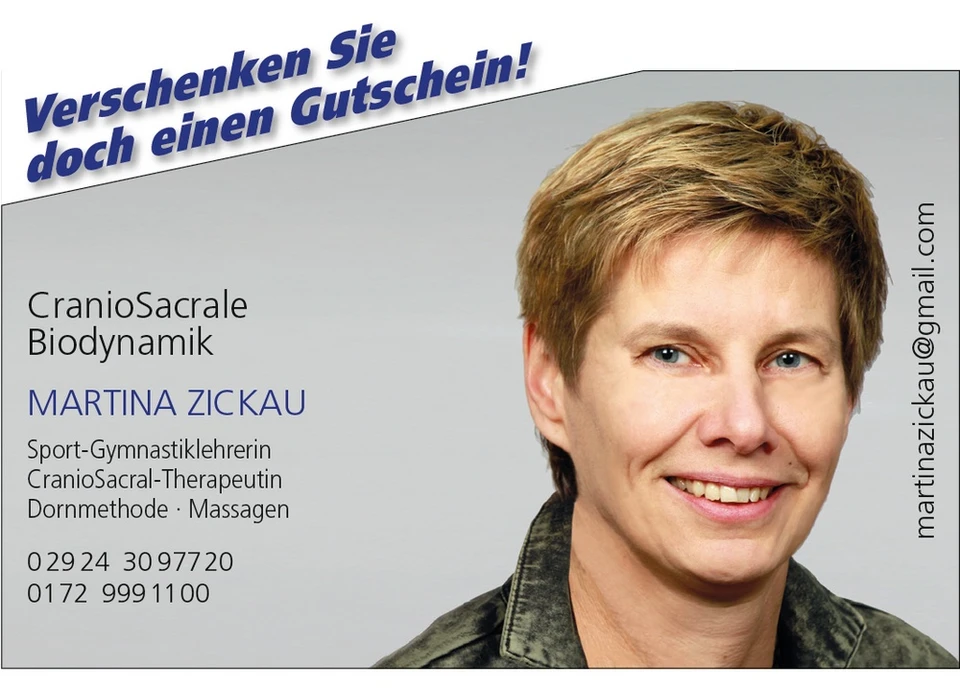 Visitenkarte Zickau