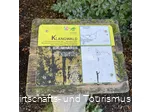 Klangwald Schild Baumharfe