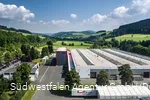 Blick auf Industriegelände